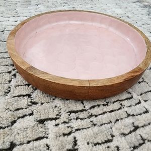 Wooden Circle Tray